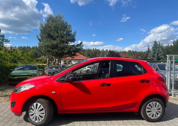 Mazda 2 cena 19900 przebieg: 158000, rok produkcji 2012 z Jarocin małe 277